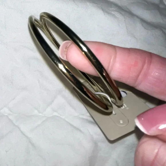 - CHICOS GOLDTONE DOUBLE BANGLE BRACELET - Picture 5 of 5